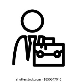 labor icon or logo isolated sign symbol vector illustration - high quality black style vector icons
