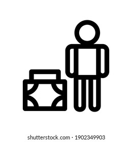 labor icon or logo isolated sign symbol vector illustration - high quality black style vector icons

