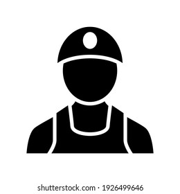 icono de trabajo o logotipo símbolo de signo aislado ilustración vectorial de alta calidad estilo negro iconos vectoriales
