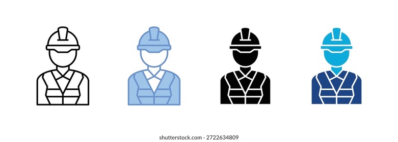 Conjunto de iconos de trabajo Colección de estilo múltiple