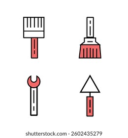 Labor icons set. Line set of vector icons editable stroke and pixel perfect. Can used for digital product, presentation, UI and many more.