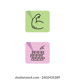 Labor icons set. Line set of vector icons editable stroke and pixel perfect. Can used for digital product, presentation, UI and many more.