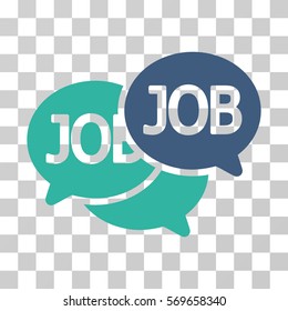 Labor Market Icon Vector Illustration Style Stock Vector (Royalty Free ...