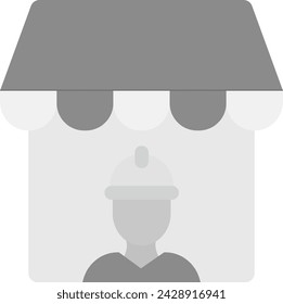 Icono del mercado laboral imagen vectorial. Adecuado para aplicaciones móviles, aplicaciones web y medios de impresión.