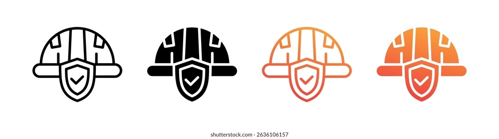 Labor Multi Style Icon Set Vector