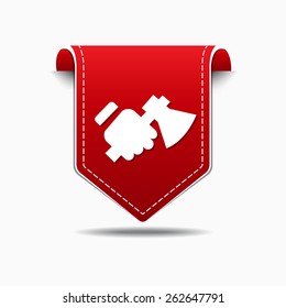 labor Red Vector Icon Design