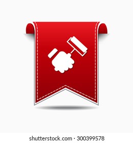 labor Red Vector Icon Design