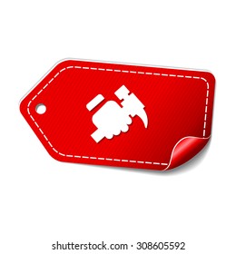 labor Red Vector Icon Design