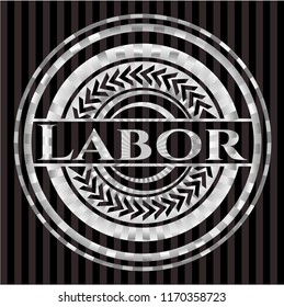 Labor silvery emblem