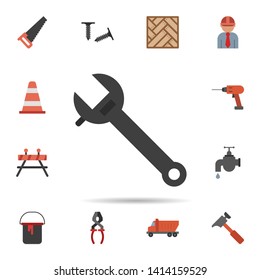 labor, spanner, wrench icon. Universal set of construction for website design and development, app development