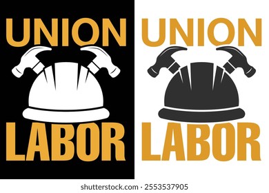 Labor Typography Print Design, Labour Typography Design, Print Template