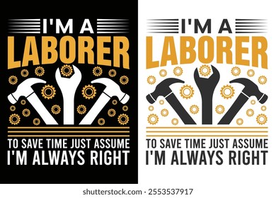 Labor Typography Print Design, Labour Typography Design, Print Template