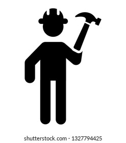 Labor vector element, pictogram.