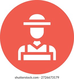 Ilustración de diseño de icono de Vector laboral