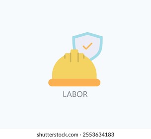 Labor Vector, Icon Or Logo Sign Symbol Illustration