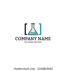 laboratorium logo icon inspiration