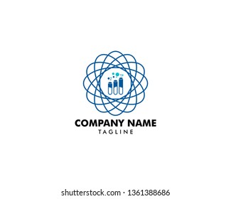 Laboratorium Logo Template
