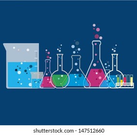 Laboratory Stock Vector (Royalty Free) 147512660 | Shutterstock