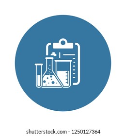 Laboratory Analysis Flat Icon