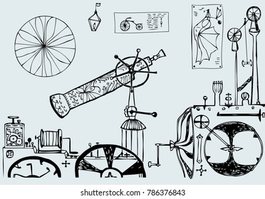 In the laboratory of an ancient scientist