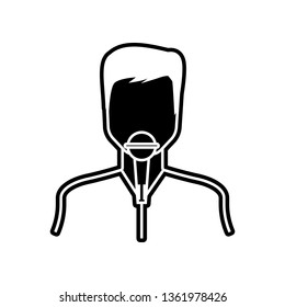 laboratory assistant icon. Element of Proffecions for mobile concept and web apps icon. Glyph, flat icon for website design and development, app development