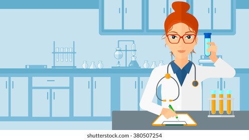 Trabajador auxiliar de laboratorio. 