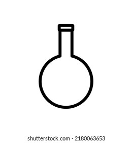 Laborbechersymbol Vektorgrafik Logo-Vorlage für viele Zwecke. Einzeln auf weißem Hintergrund.