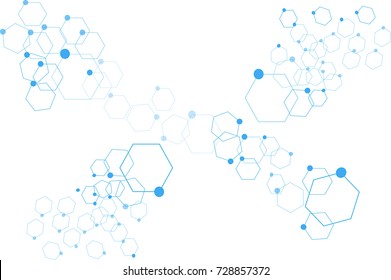 laboratory bio , chemical background abstract