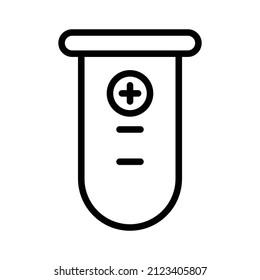 laboratory bottle. icon vector illustration design, best used for infographic, banner or web application. Editable Stroke
