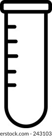  Icono de línea de botella de laboratorio ilustración de plantilla de diseño vectorial con trazo editable