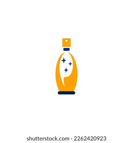 laboratory bottle vector illustration. great for laboratory advertisement or logo