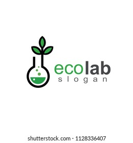 Laboratory and Chemical Logo Template