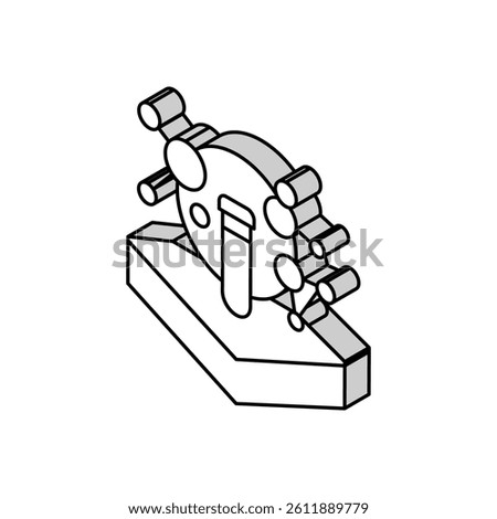 laboratory chemical soil testing isometric icon vector. laboratory chemical soil testing sign. isolated symbol illustration
