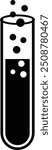 Laboratory Chemical, Chemical Test Tube, Laboratory symbol, Laboratory research, Chemical reaction