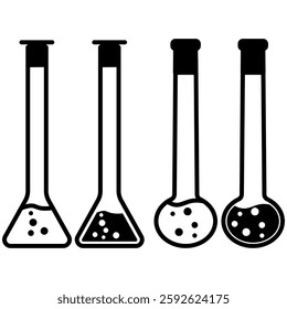 laboratory Chemistry Chemical flask icon vector design symbol templates