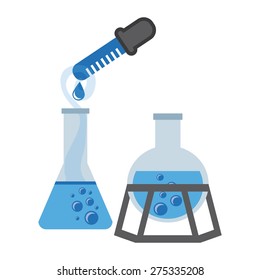 laboratory concept design, vector illustration eps10 graphic 