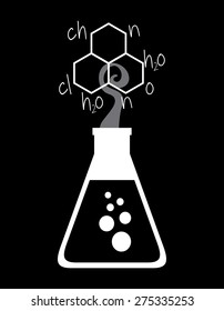 laboratory concept design, vector illustration eps10 graphic 