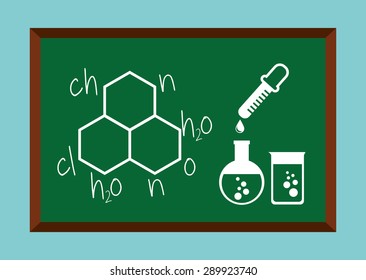 laboratory concept design, vector illustration eps10 graphic 