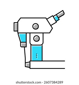 laboratory digital microscope color icon vector. laboratory digital microscope sign. isolated symbol illustration