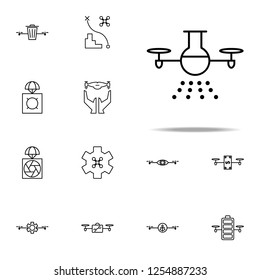 laboratory drone icon. Drones icons universal set for web and mobile