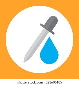 Laboratory dropper vector