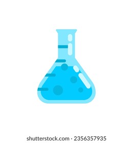 equipo de laboratorio con visión plana