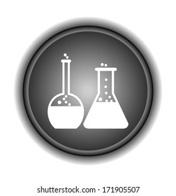 laboratory equipment icon