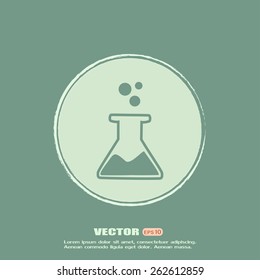 laboratory equipment icon