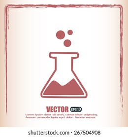 laboratory equipment icon