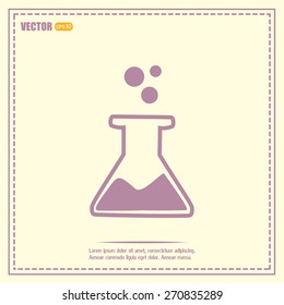 laboratory equipment icon
