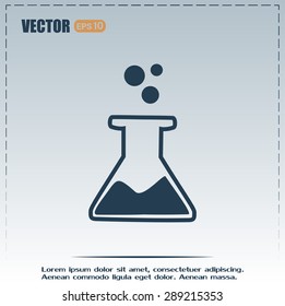 laboratory equipment icon