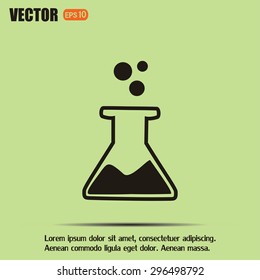 laboratory equipment icon