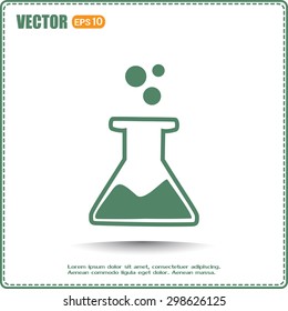 laboratory equipment icon