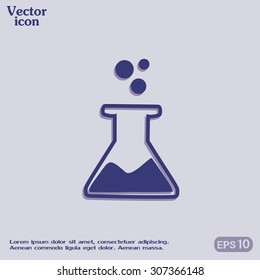 laboratory equipment icon